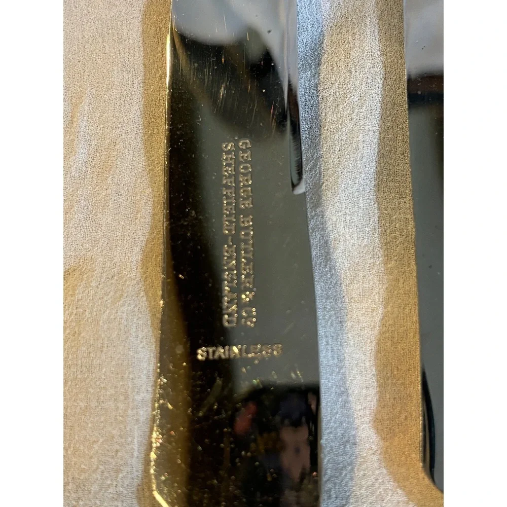 New French Hollow Knife Produx (Stainless by Sheffield‎ Steel Lot of 6